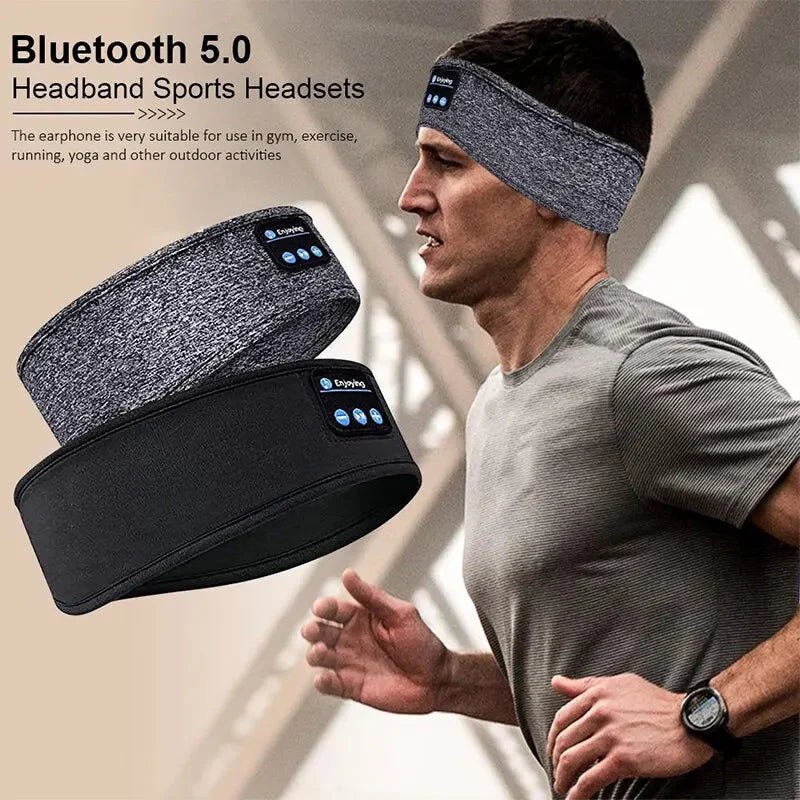 Bluetooth Sleep Headband – Wireless Headphones, Built - In Speakers, Comfortable Fabric, 10 - Hour Battery Life - EdifyTech