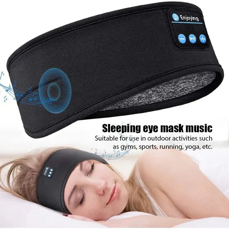 Bluetooth Sleep Headband – Wireless Headphones, Built - In Speakers, Comfortable Fabric, 10 - Hour Battery Life - EdifyTech