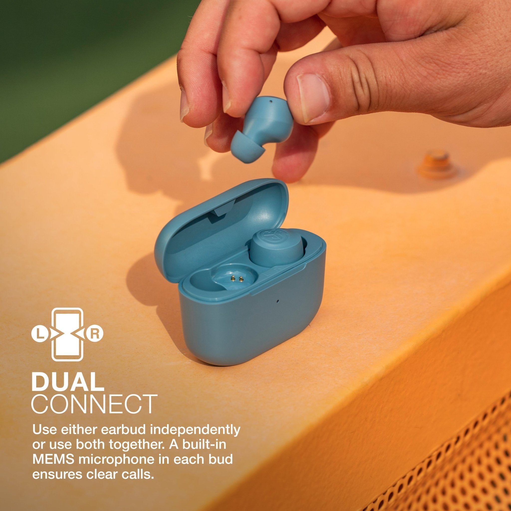 Go Air Pop Bluetooth Earbuds, True Wireless with Charging Case - EdifyTech