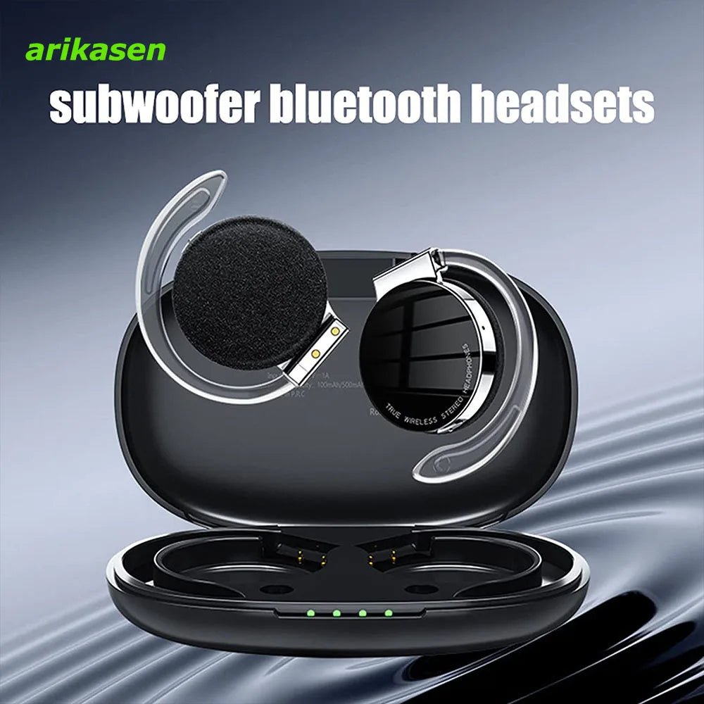 Open Ear Headphones TWS Noise Cancelling Headphones Bluetooth Earpiece Bluetooth Headset Runnning Headphones Workout Headphones - EdifyTech