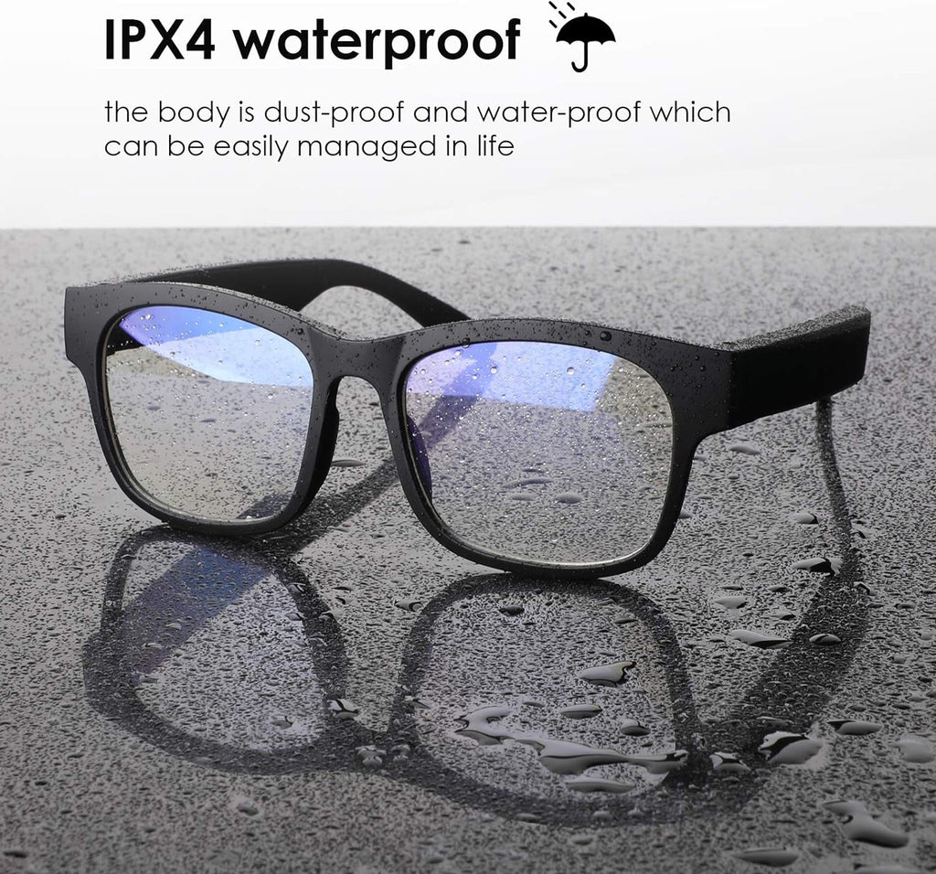 Smart Glasses Smart Audio Glasses Wireless Bluetooth Sunglasses Polarized Sunglasses IPX4 Waterproof - EdifyTech