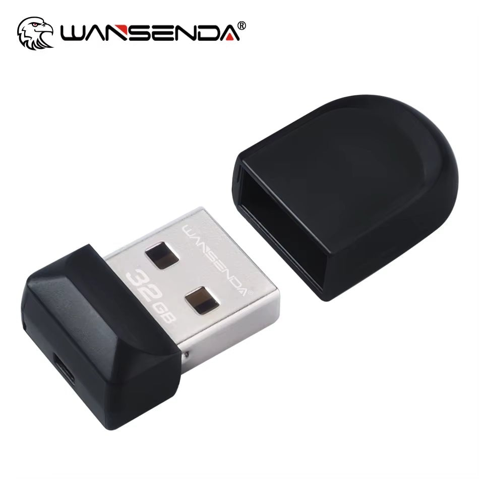 Super Mini USB Flash Drive Waterproof Pendrive 64GB 32GB 16GB 8GB 4GB Real Capacity USB 2.0 Memory Stick Thumbdrive - EdifyTech